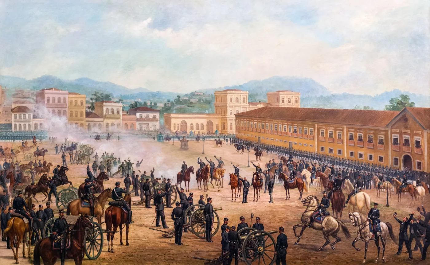 Benedito Calixto, Proclamação da República