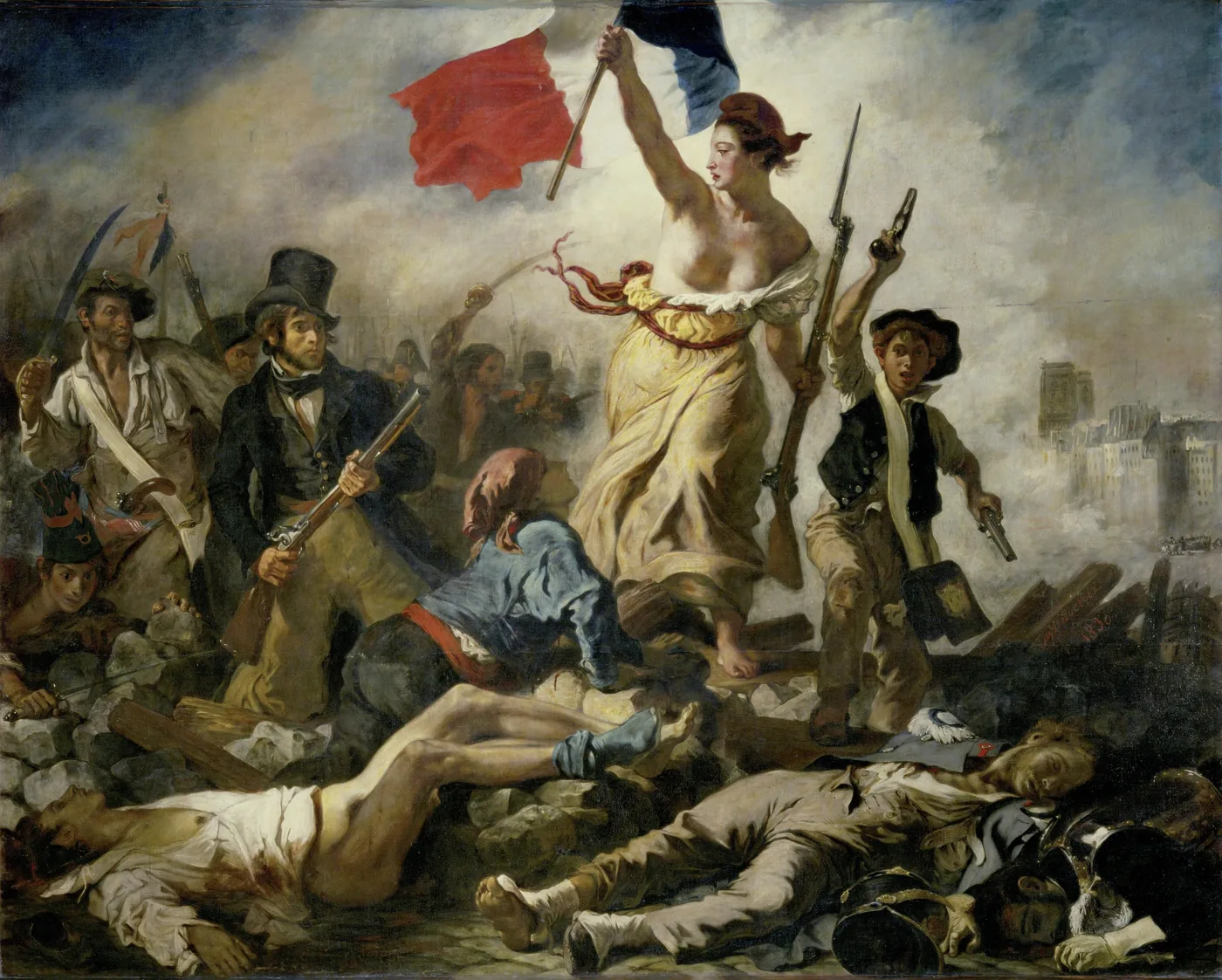 Delacroix, A Liberdade guiando o povo